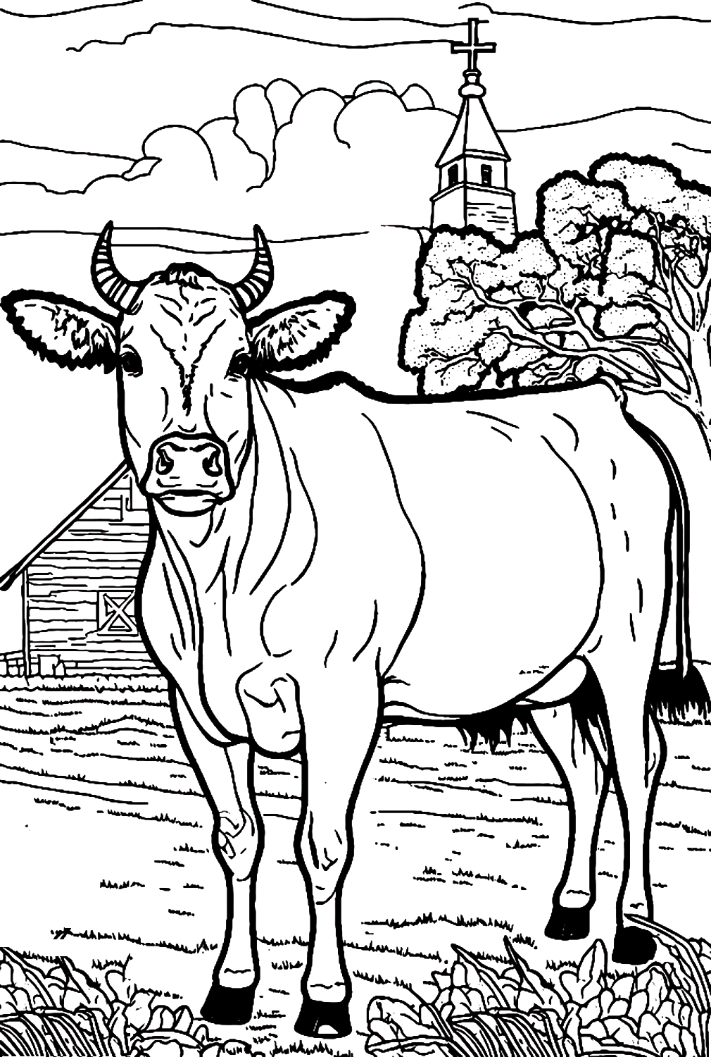 Realistische stier van Bull
