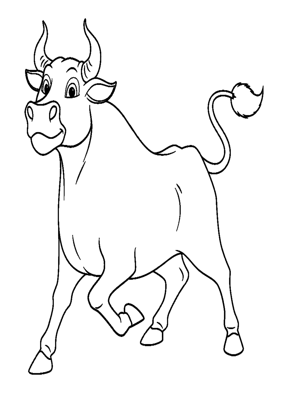 Eenvoudige stier van Bull
