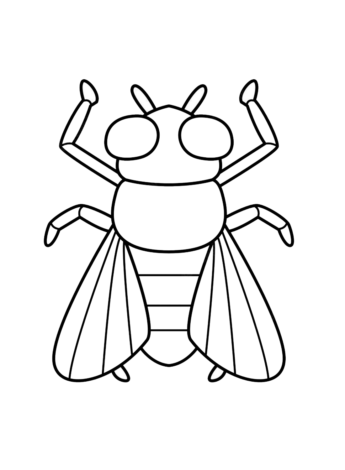 Eenvoudige cicade van Cicada