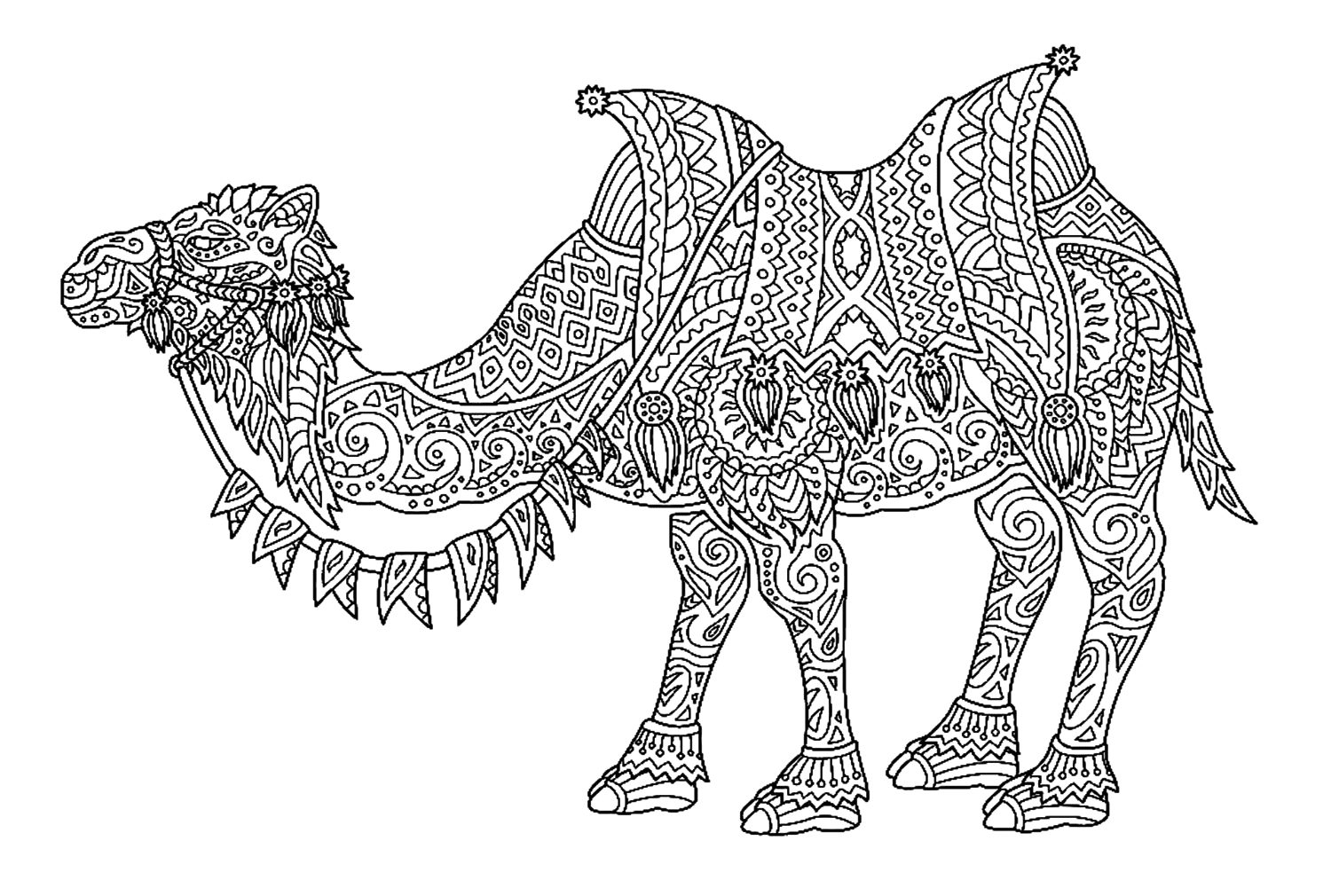 Camello estilizado de Camel