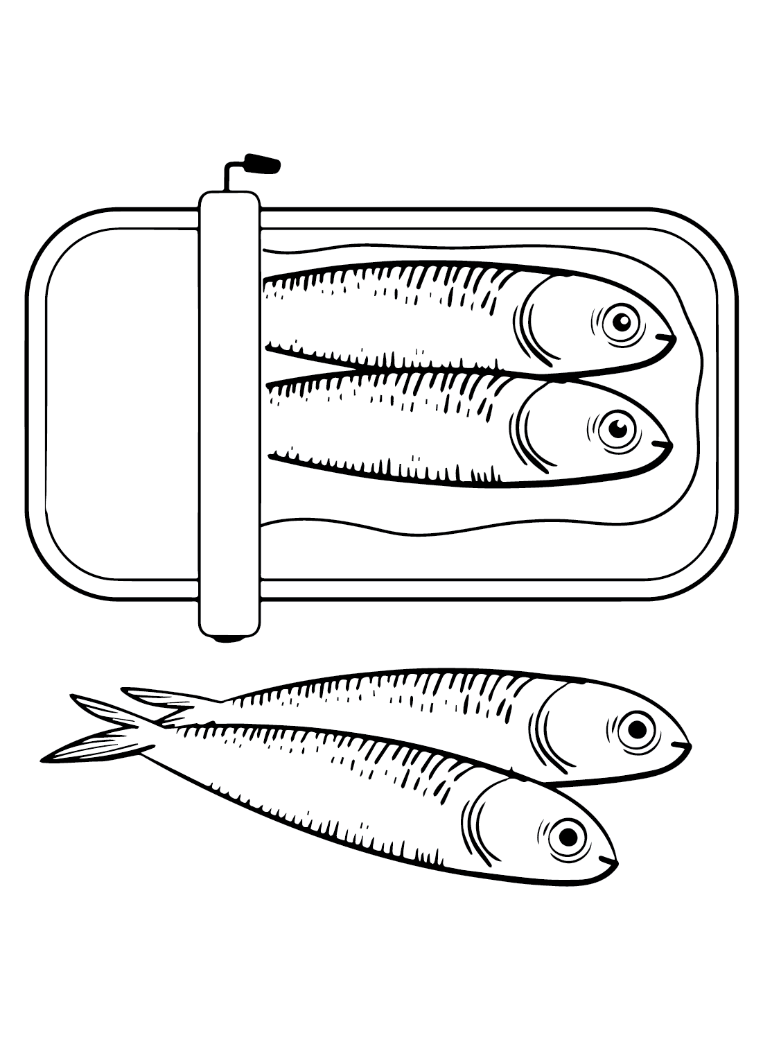 凤尾鱼盒