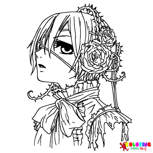 Anime Coloring Pages - Coloring Pages For Kids And Adults