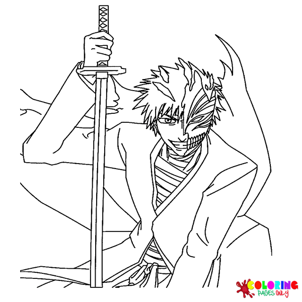 Bleach Characters Coloring Pages