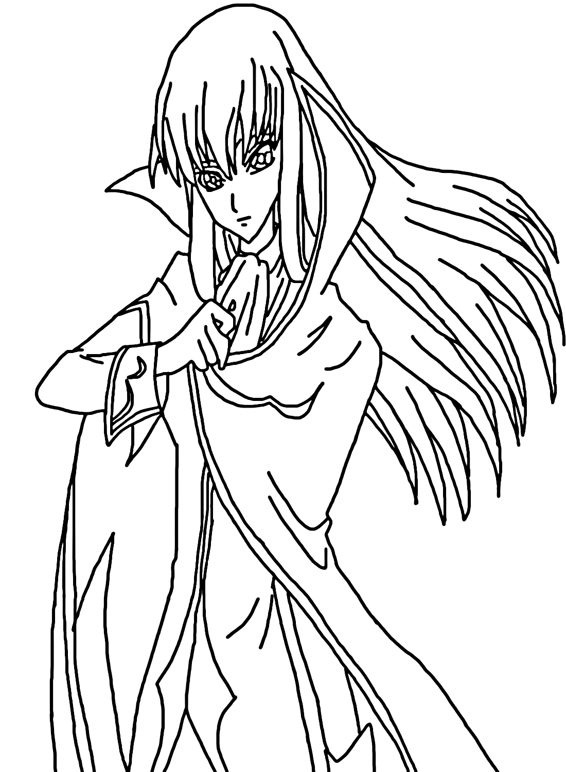 CC Code Geass Coloring Page PDF