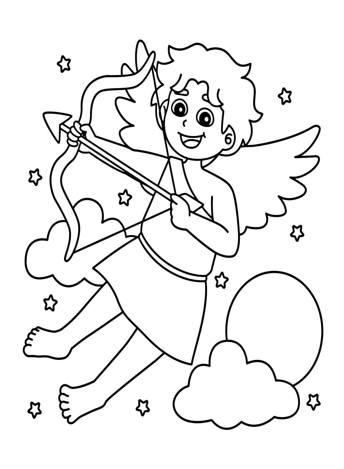 Cupid with Bows from February 2024