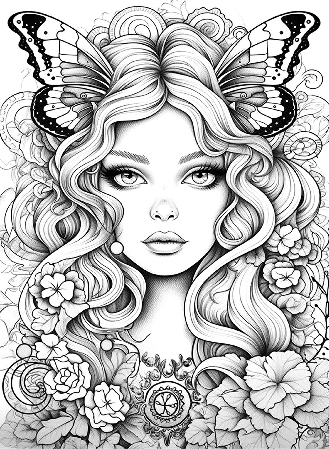 Download Fairy Coloring Page