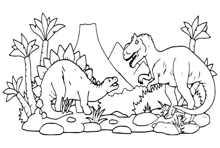20+ Carnotaurus Coloring Pages - Free Printable PDF &amp; Online Coloring