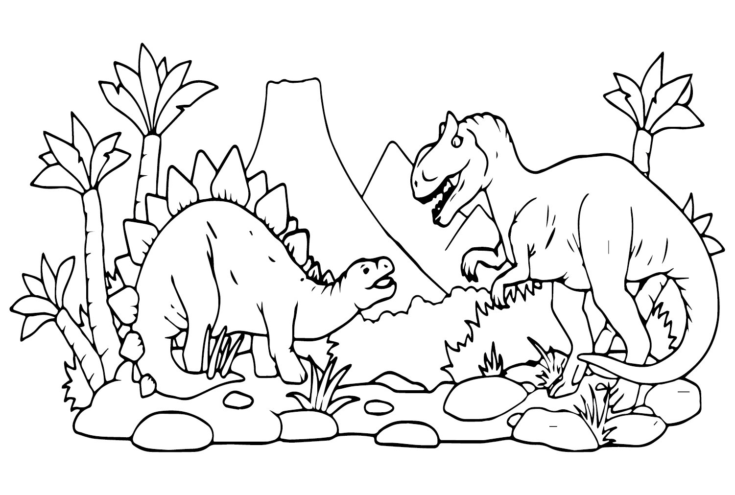 Free Printable Carnotaurus Coloring Pages