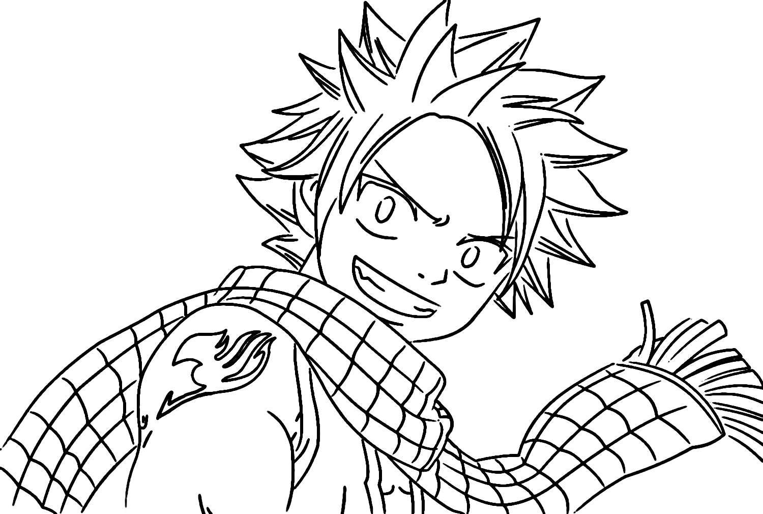 Sad Natsu Dragneel Kleurplaten Natsu Dragneel Kleurplaten 