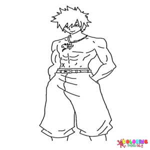 Gray Fullbuster Coloring Pages
