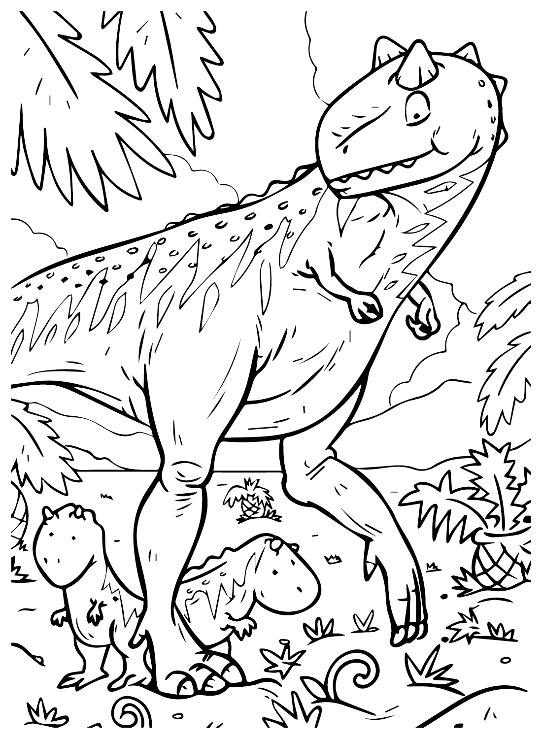 Bilder Carnotaurus Malseite von Carnotaurus
