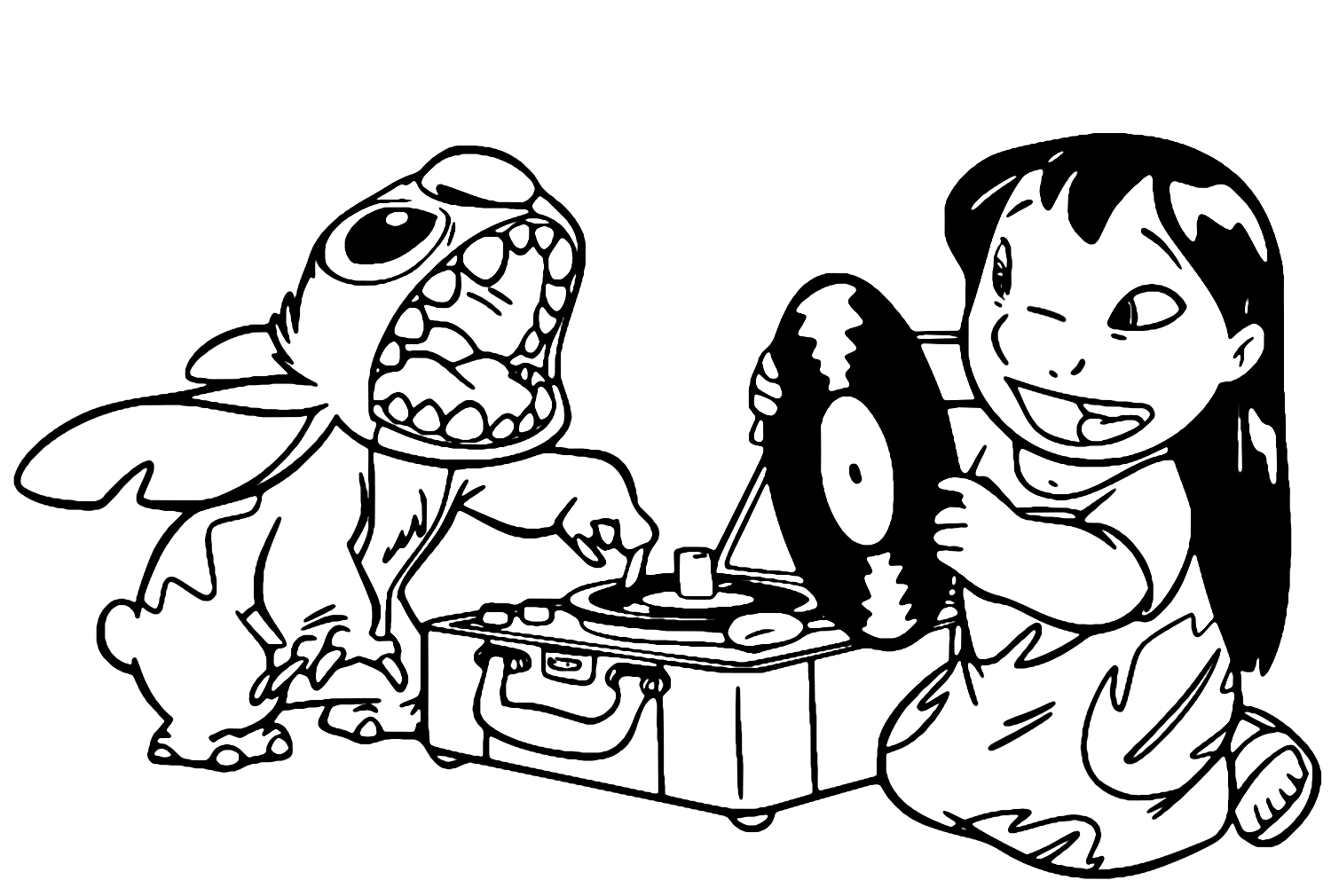 Lilo Stitch Coloring Pages Coloring Pages