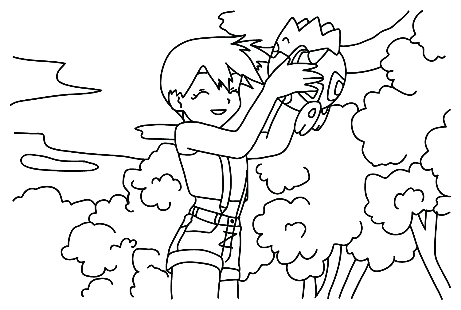 Misty Coloring Pages to Printable from Misty