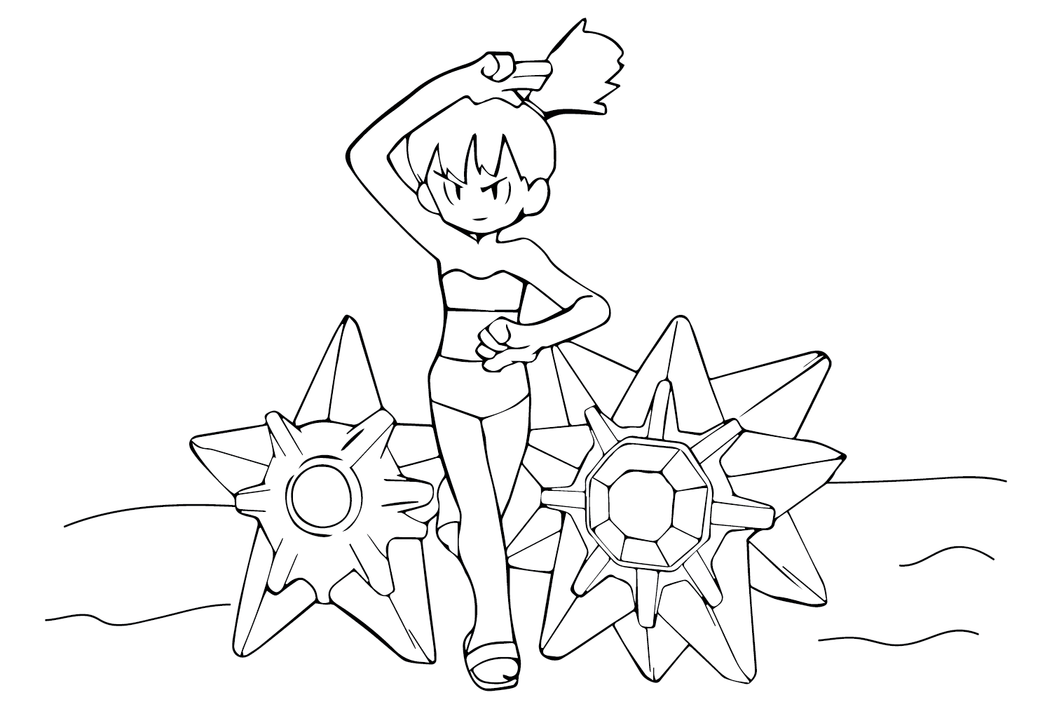 Misty Coloring Sheet for Kids from Misty