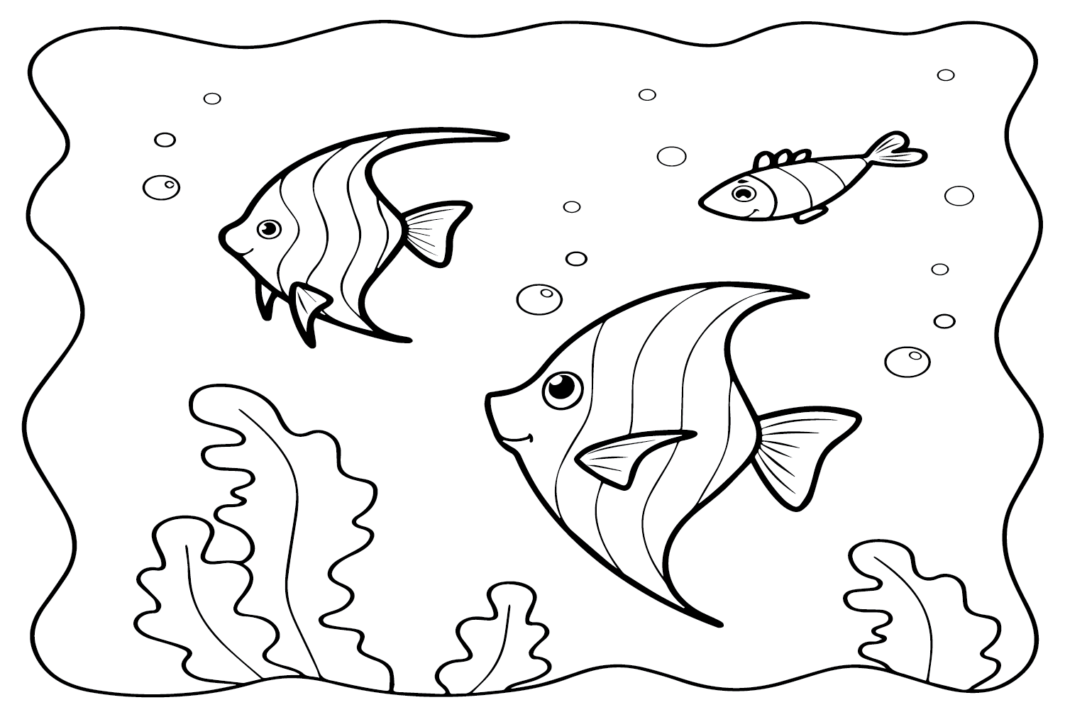 Pictures Pennant Coralfish Coloring Page - Free Printable Coloring Pages