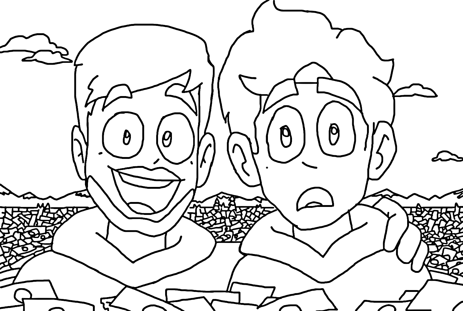 Mr Beast Logo Coloring Pages Mr Beast Coloring Pages P ginas Para 