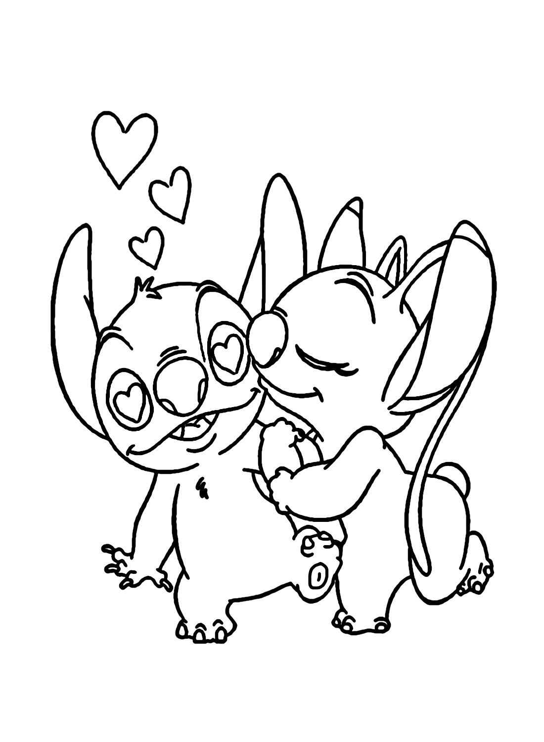 Stitch Coloring Pages - Free Printable Coloring Pages