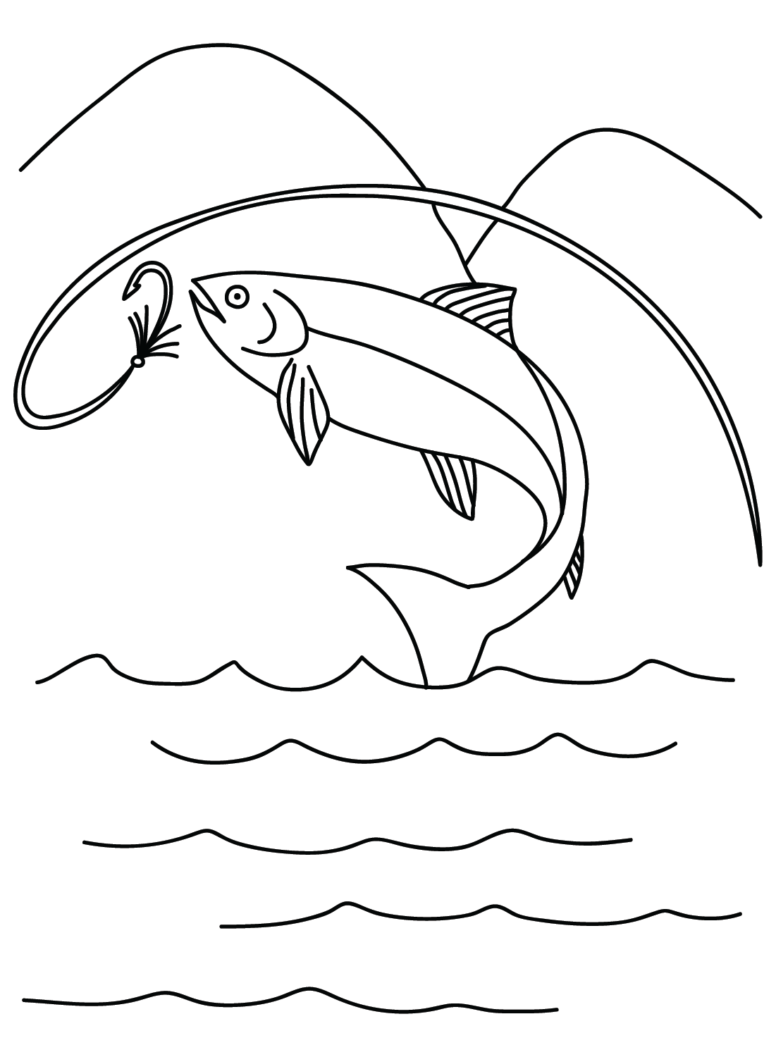 Zalmvissen op zalm