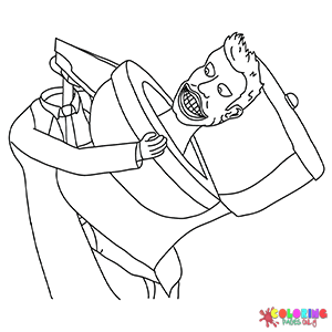 Skibidi Toilet Coloring Pages