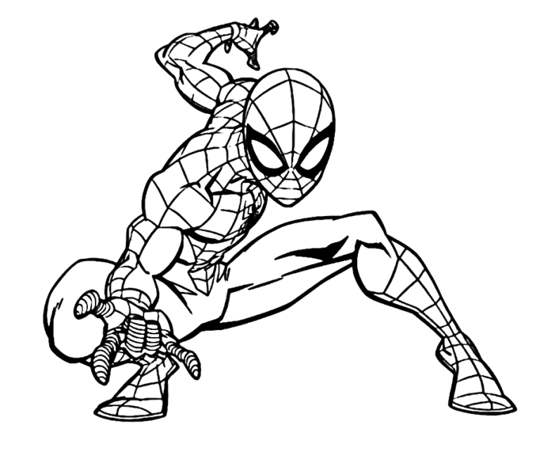 Spiderman Coloring Pages - Coloring Pages For Kids And Adults