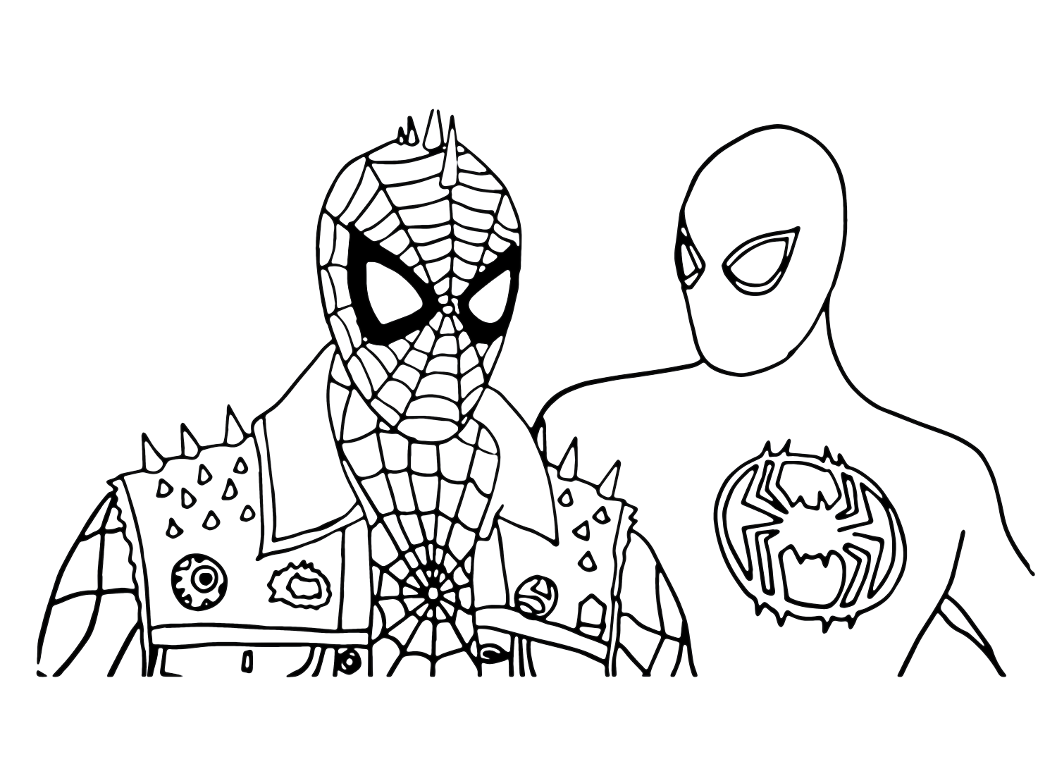 Spiderman Coloring Pages - Free Printable Coloring Pages