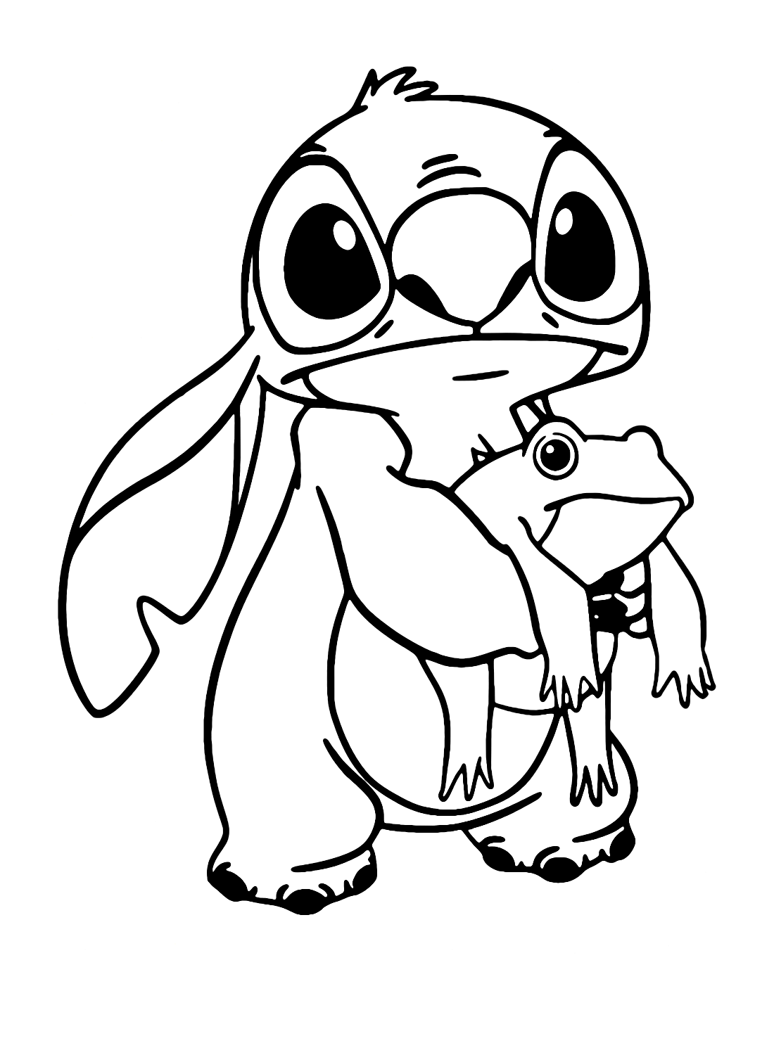 Stitch Coloring Pages Free Coloring Pages