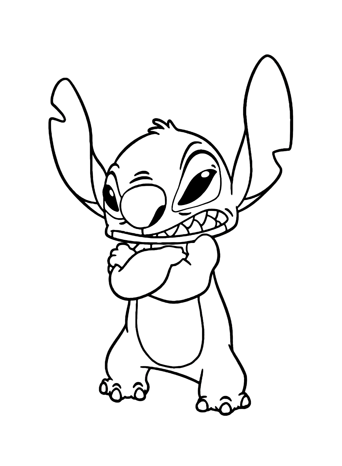 Stitch Coloring Pages Printable Coloring Page
