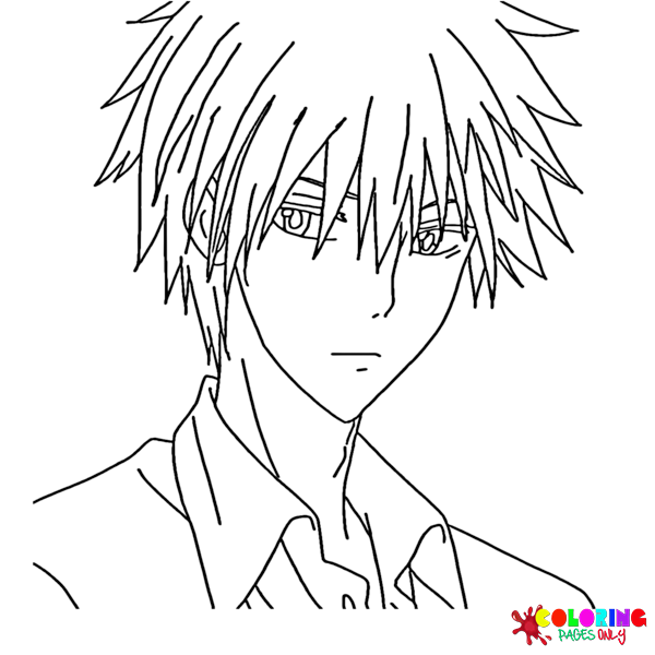 Takumi Usui Coloring Pages