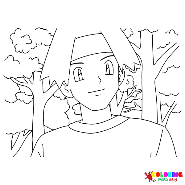 Tracey Sketchit Pokemon Coloring Pages