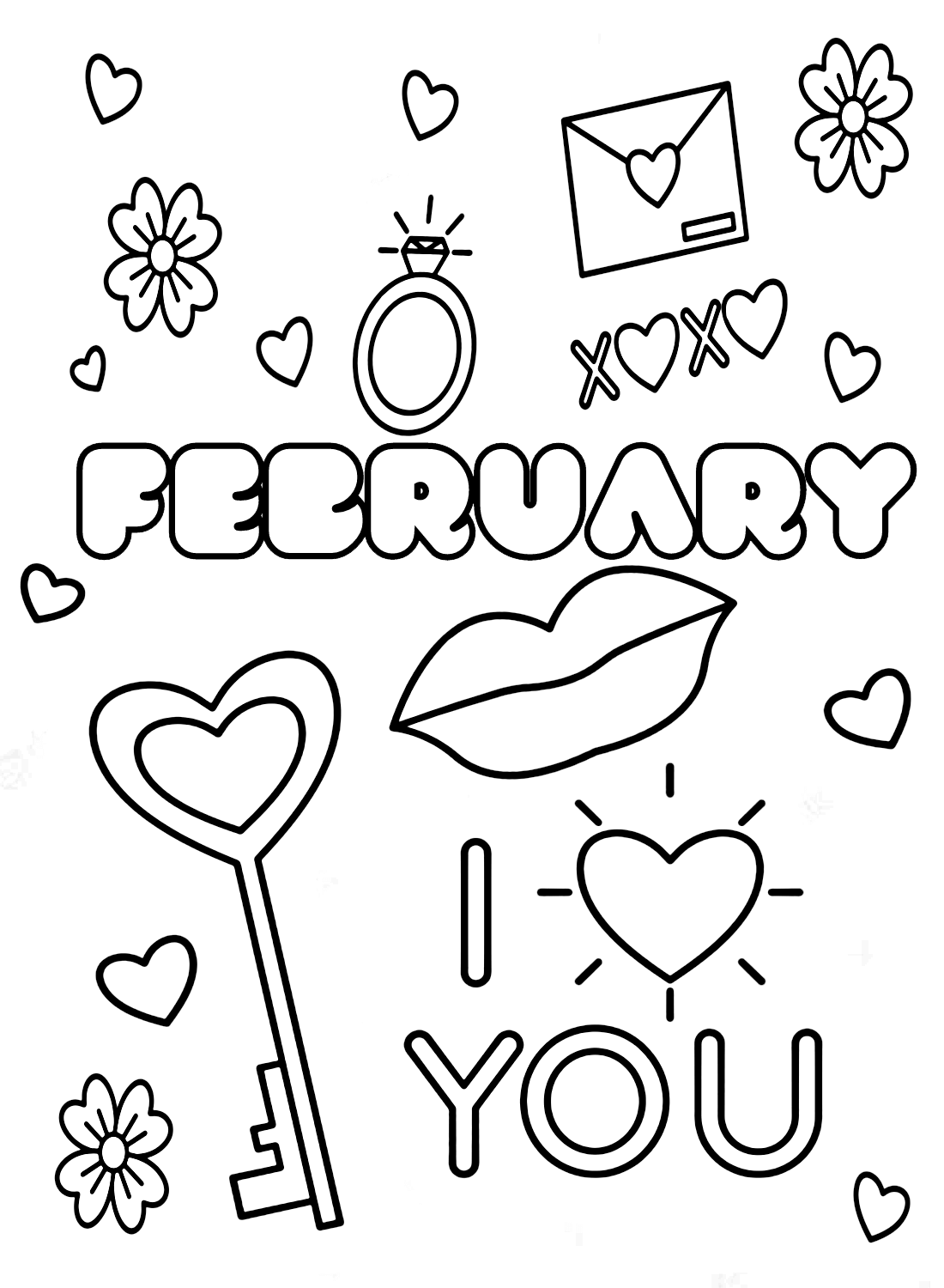 Unique February from February 2024