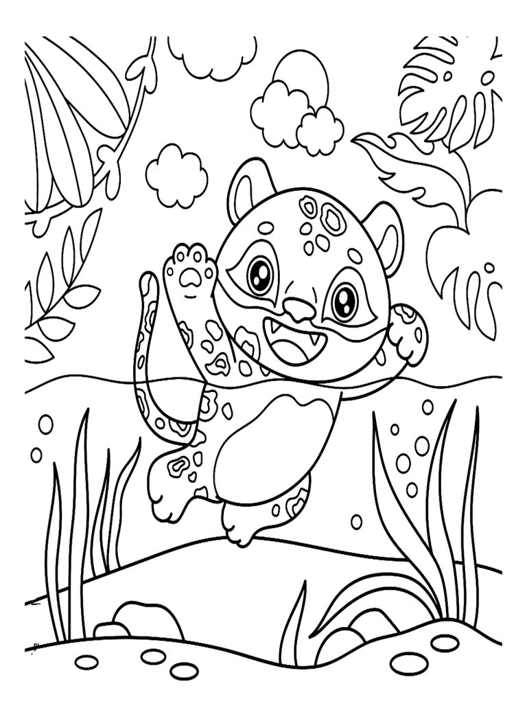 26 Jaguar Coloring Pages - Free & Printable for Kids and Adults
