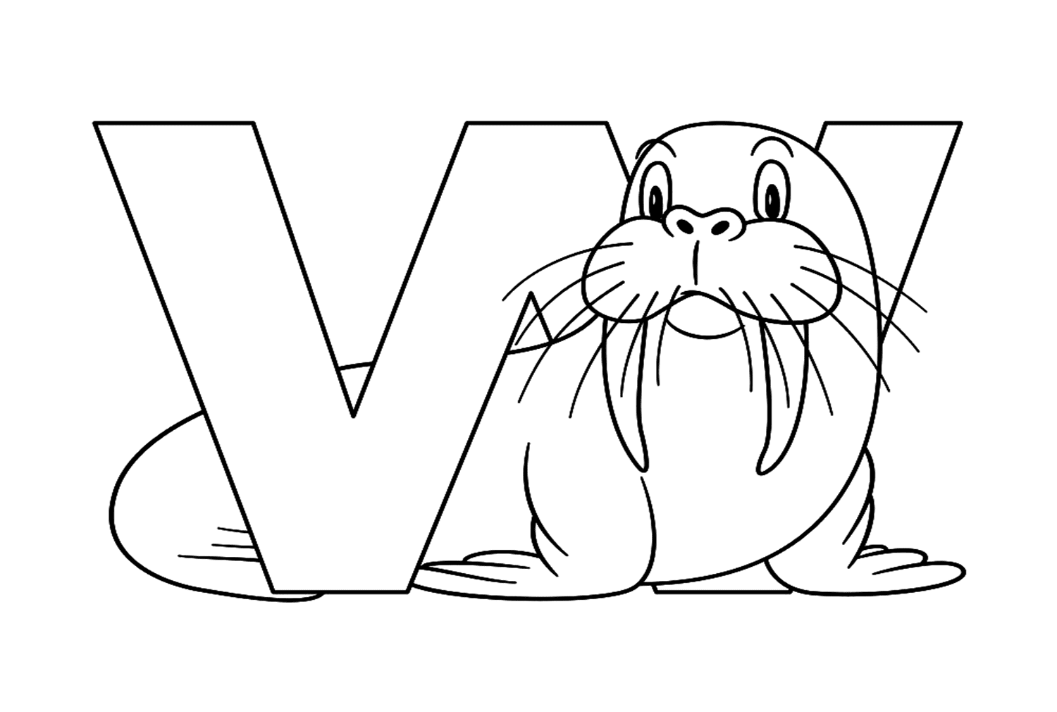 Letter W For Walrus from Walrus