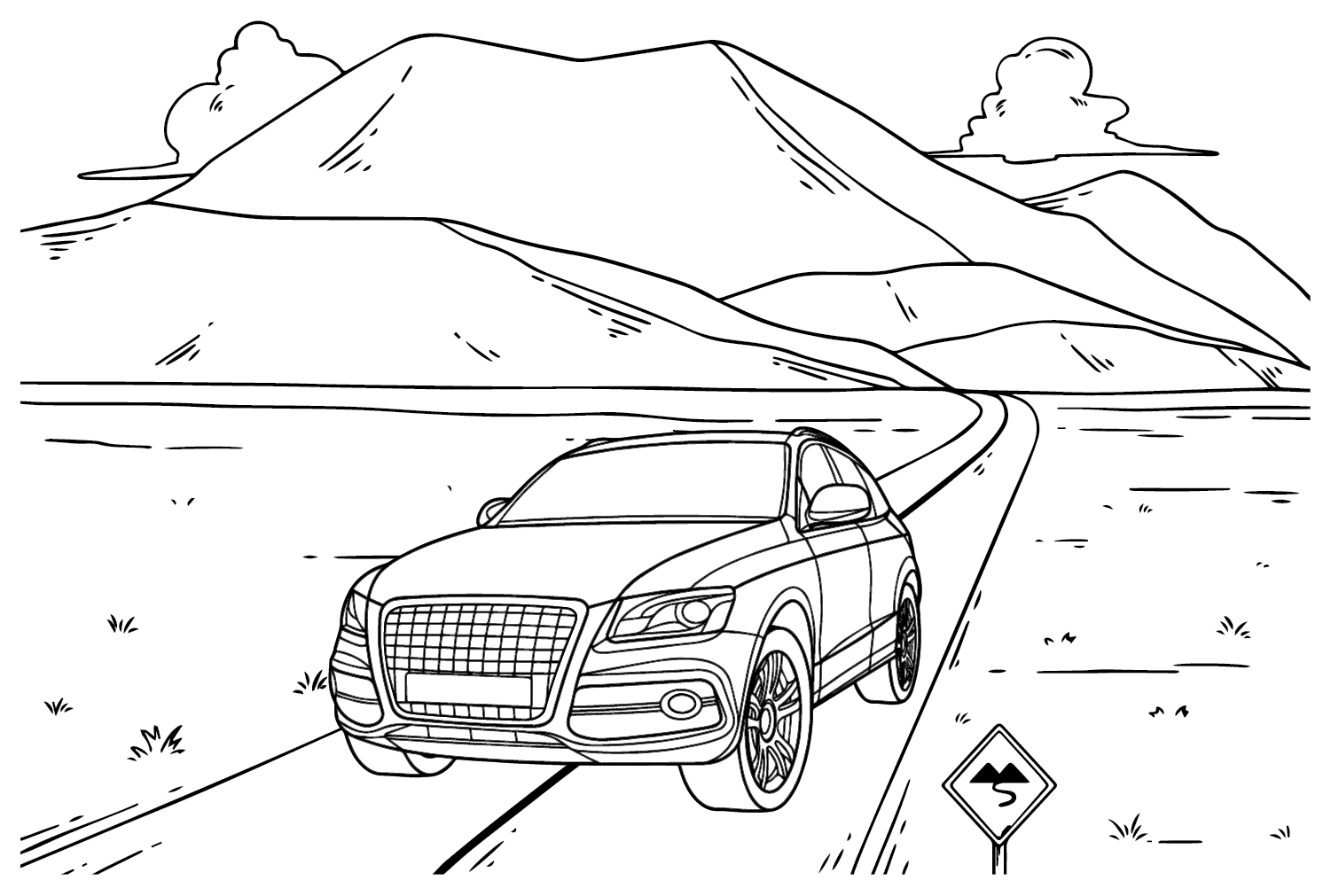 Audi Q5 naar Kleur van Audi