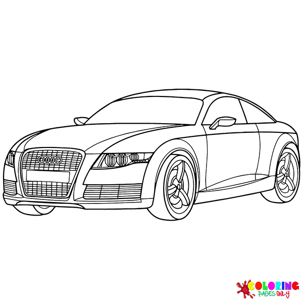 Audi Coloring Pages