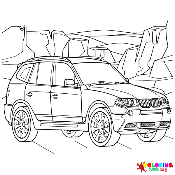 BMW Coloring Pages