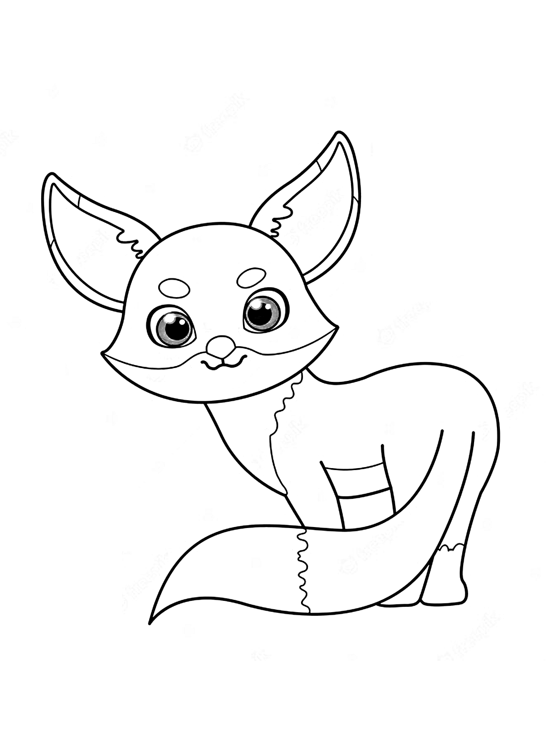 Раскраски Baby Fox от Fox