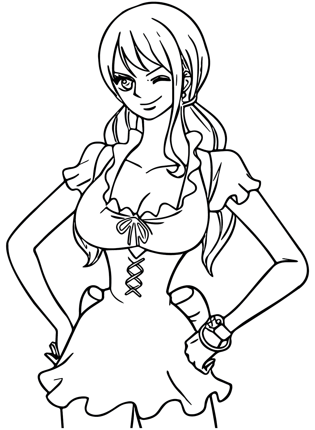 Color Page Nami Nami Coloring Pages Coloring Pages For Kids And Adults