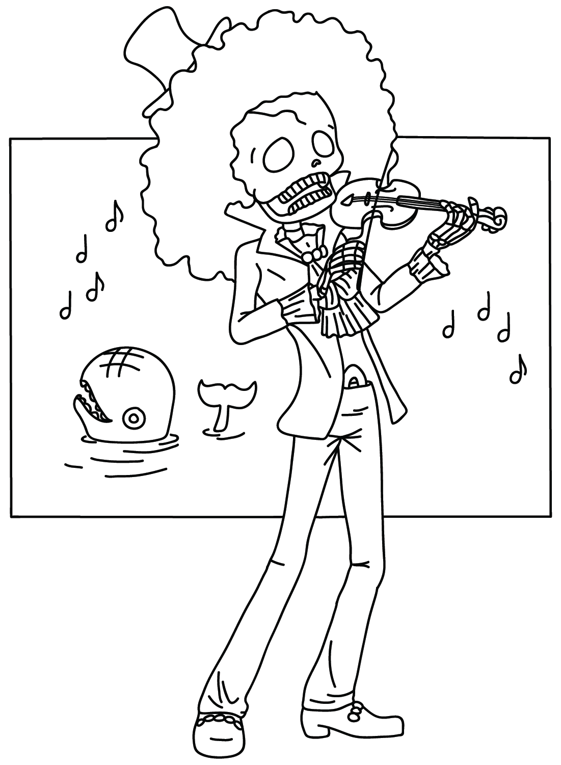 Brook Coloring Page Free from Brook