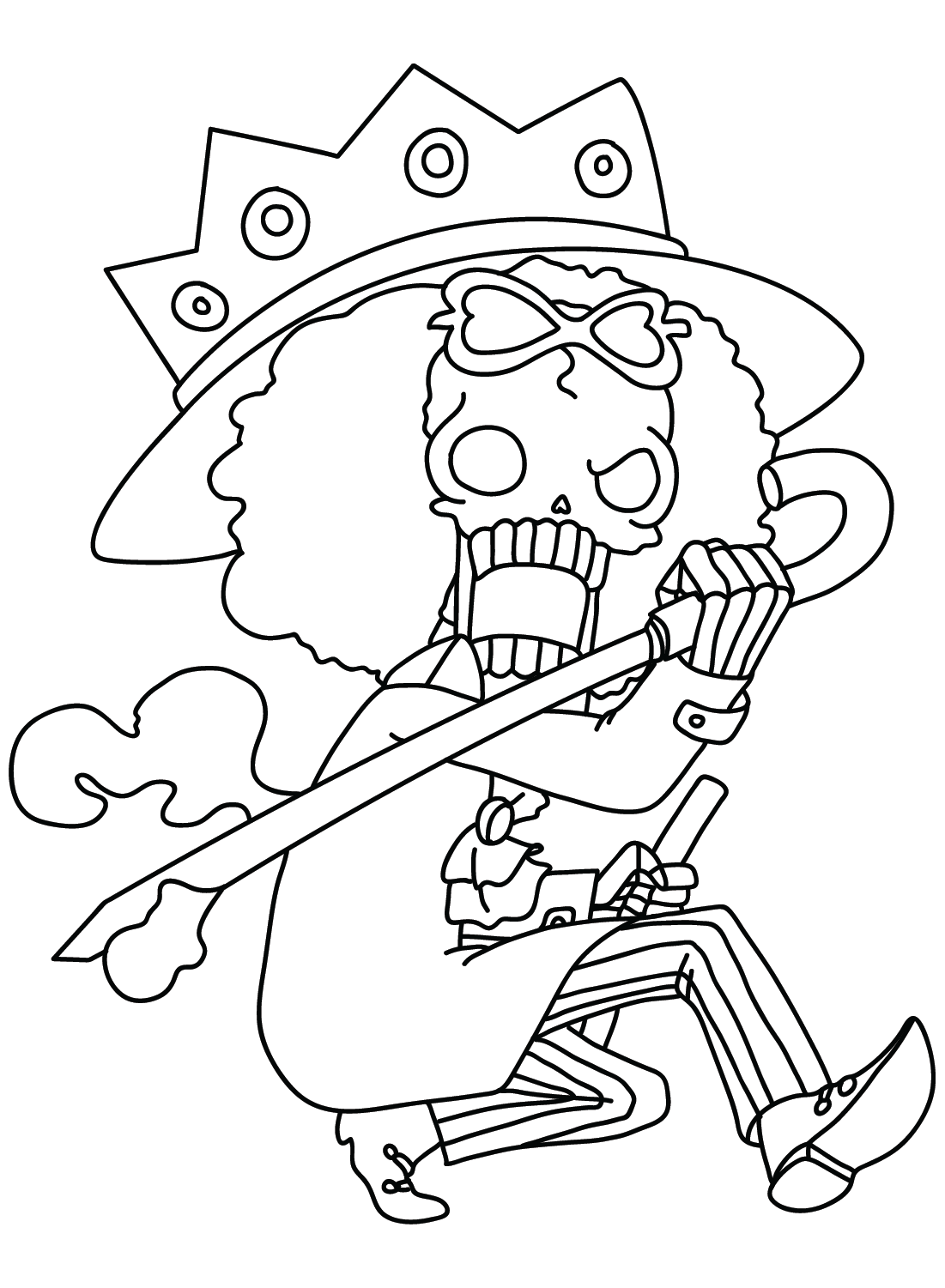 Brook Coloring Page PDF from Brook