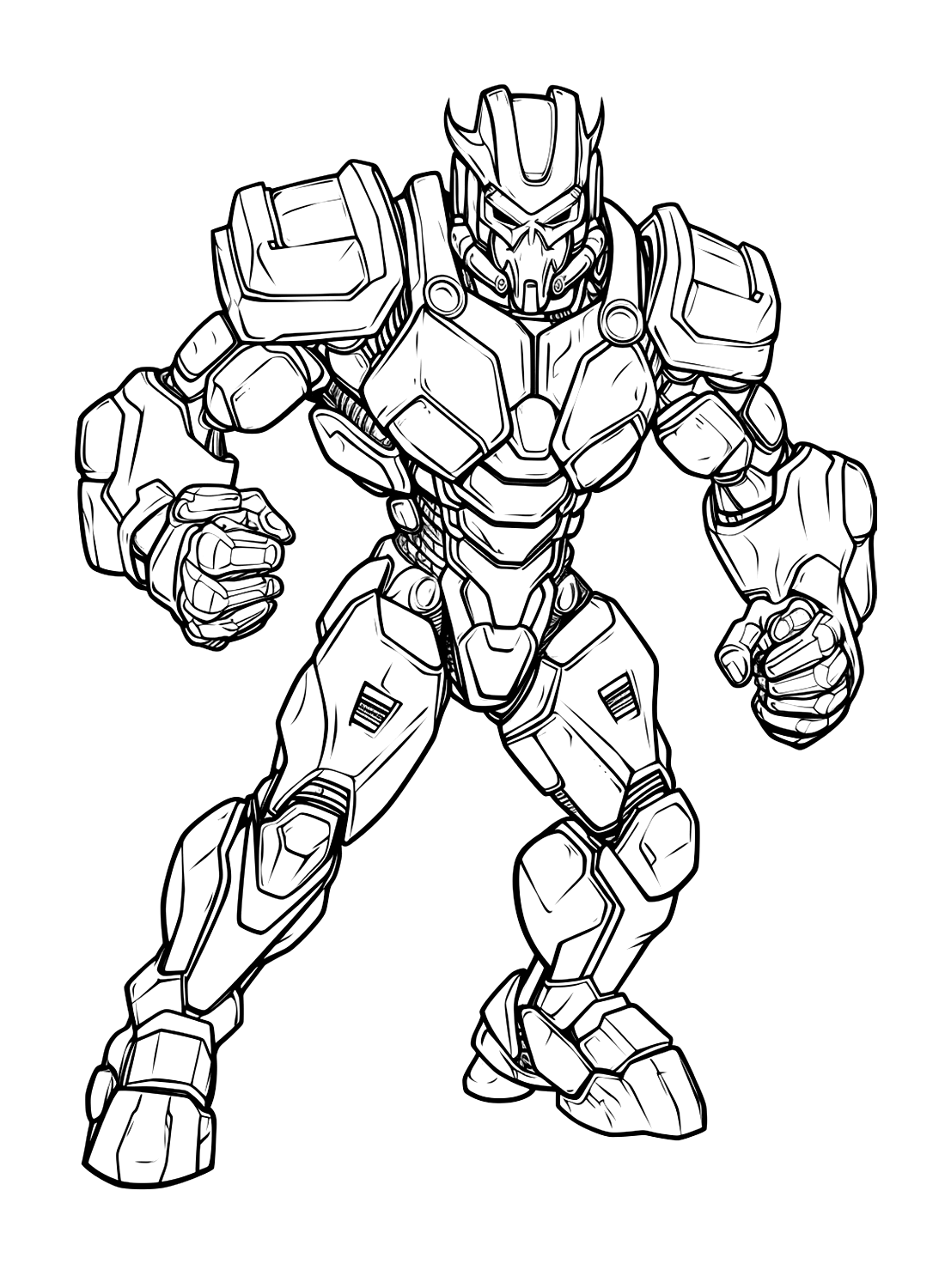 Bumblebee Coloring Page