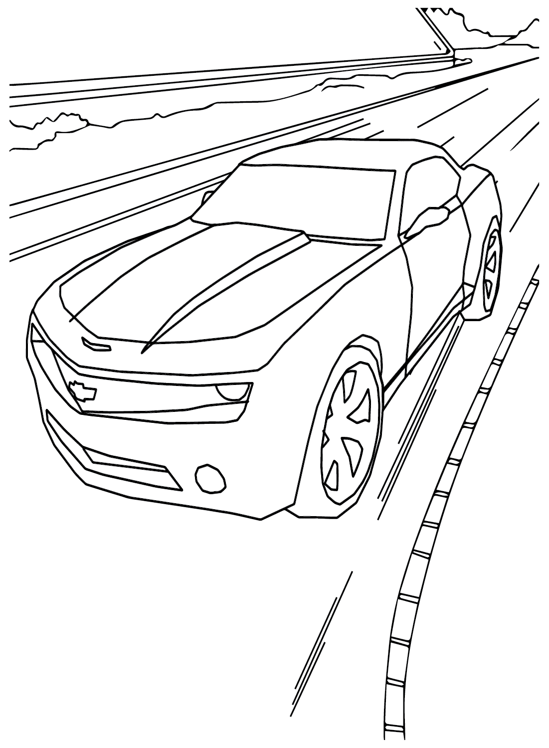 Images Chevrolet à colorier de Chevrolet