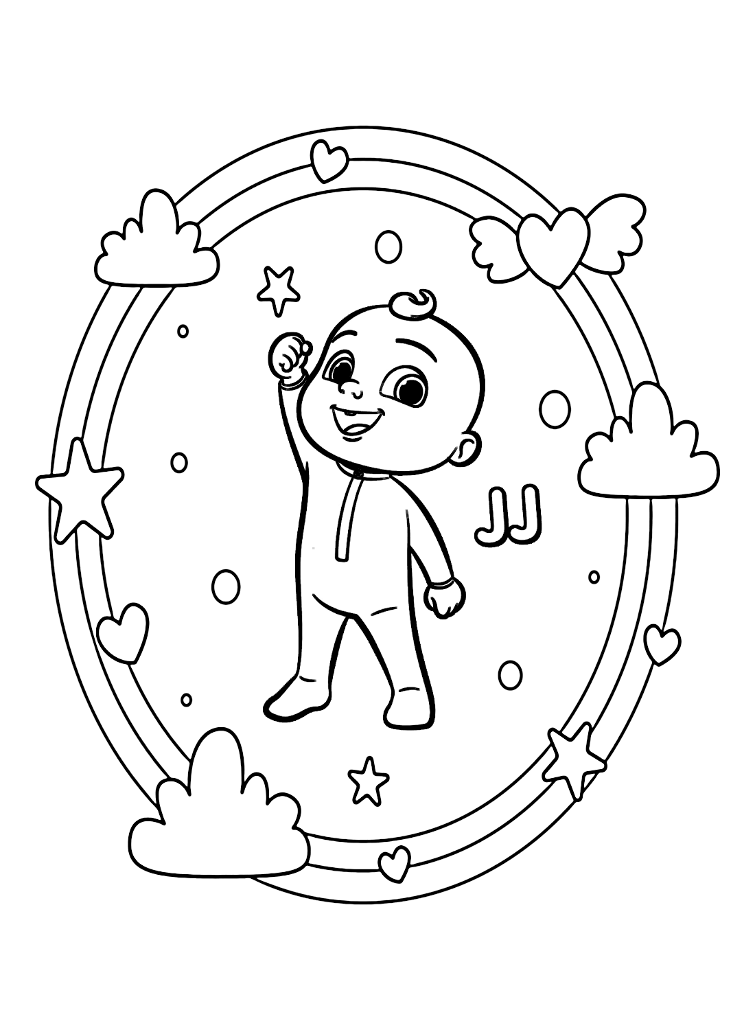 Cocomelon Coloring Pages to Print from Cocomelon