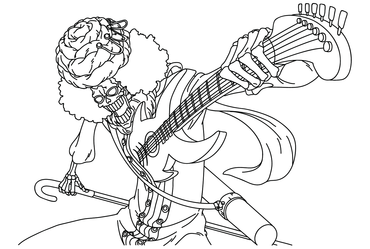 Coloring Page Brook from Brook