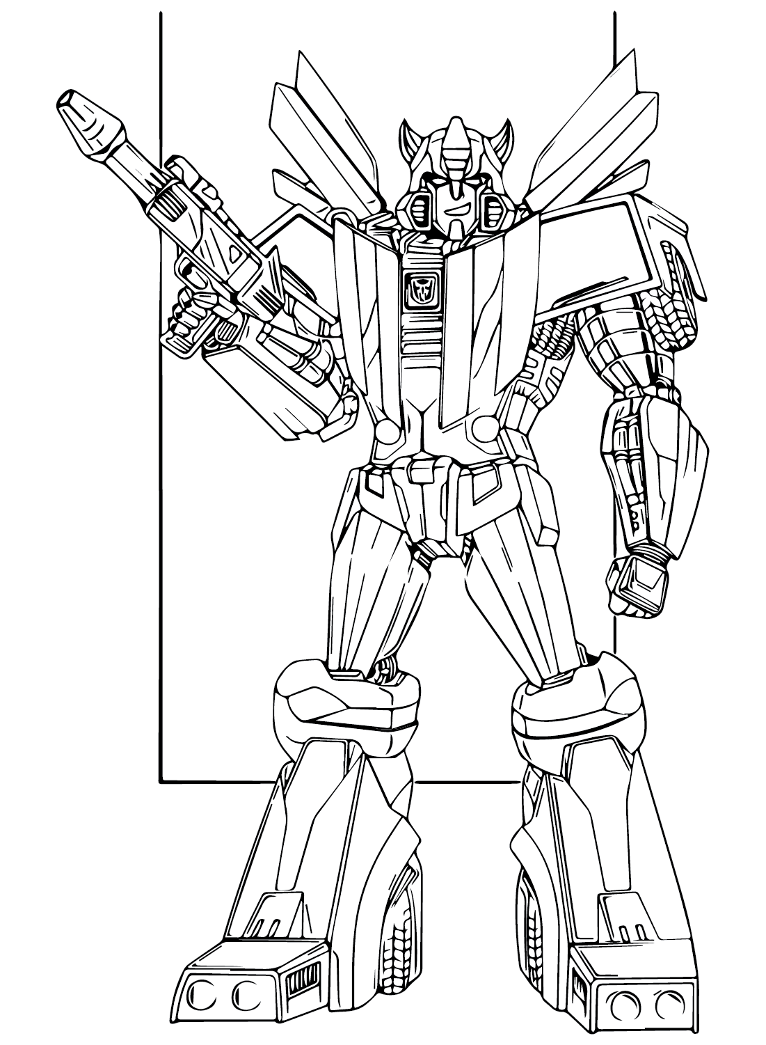 Coloring Pages of Bumblebee