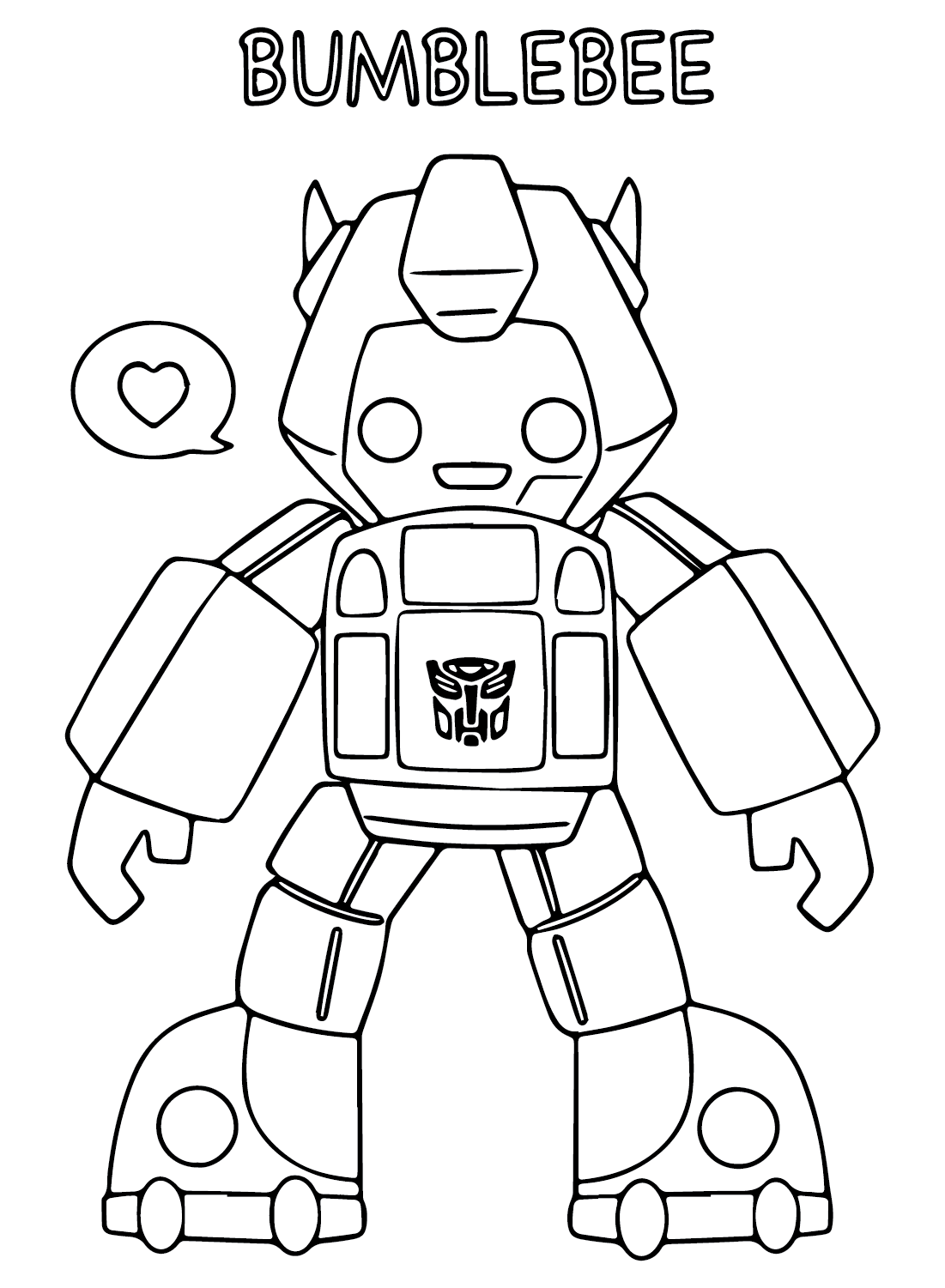 Bumblebee Coloring Pages Bumblebee Coloring Pages