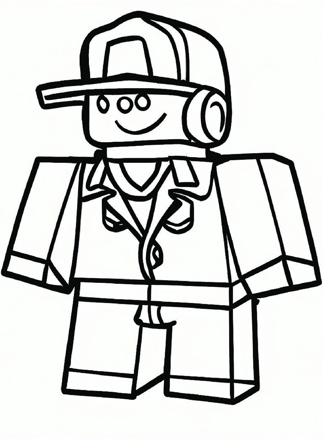 Cute Roblox Coloring Pages