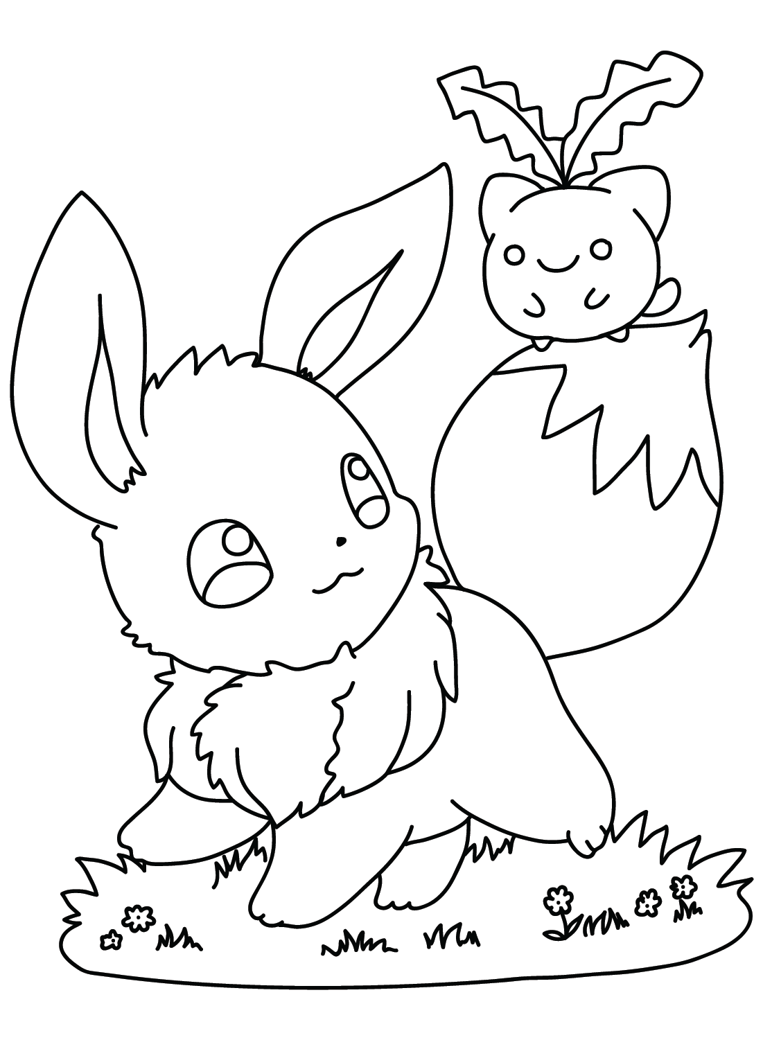 Como Desenhar o Eevee (Pokémom)  Pokemon coloring pages, Pokemon coloring,  Pokemon drawings
