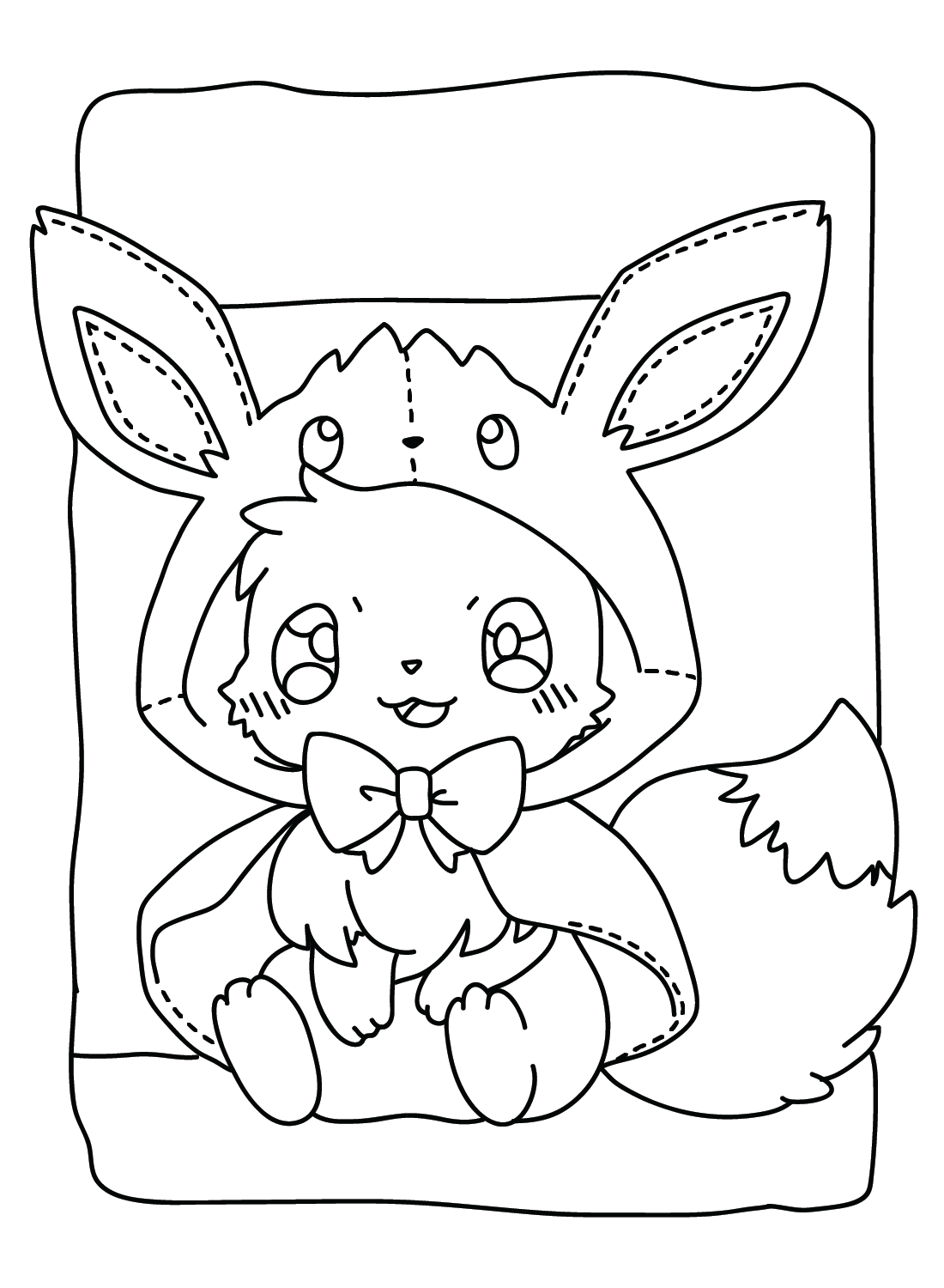 Disegni Da Colorare Pokemon Eevee Disegni Da Colorare Pokemon Eevee