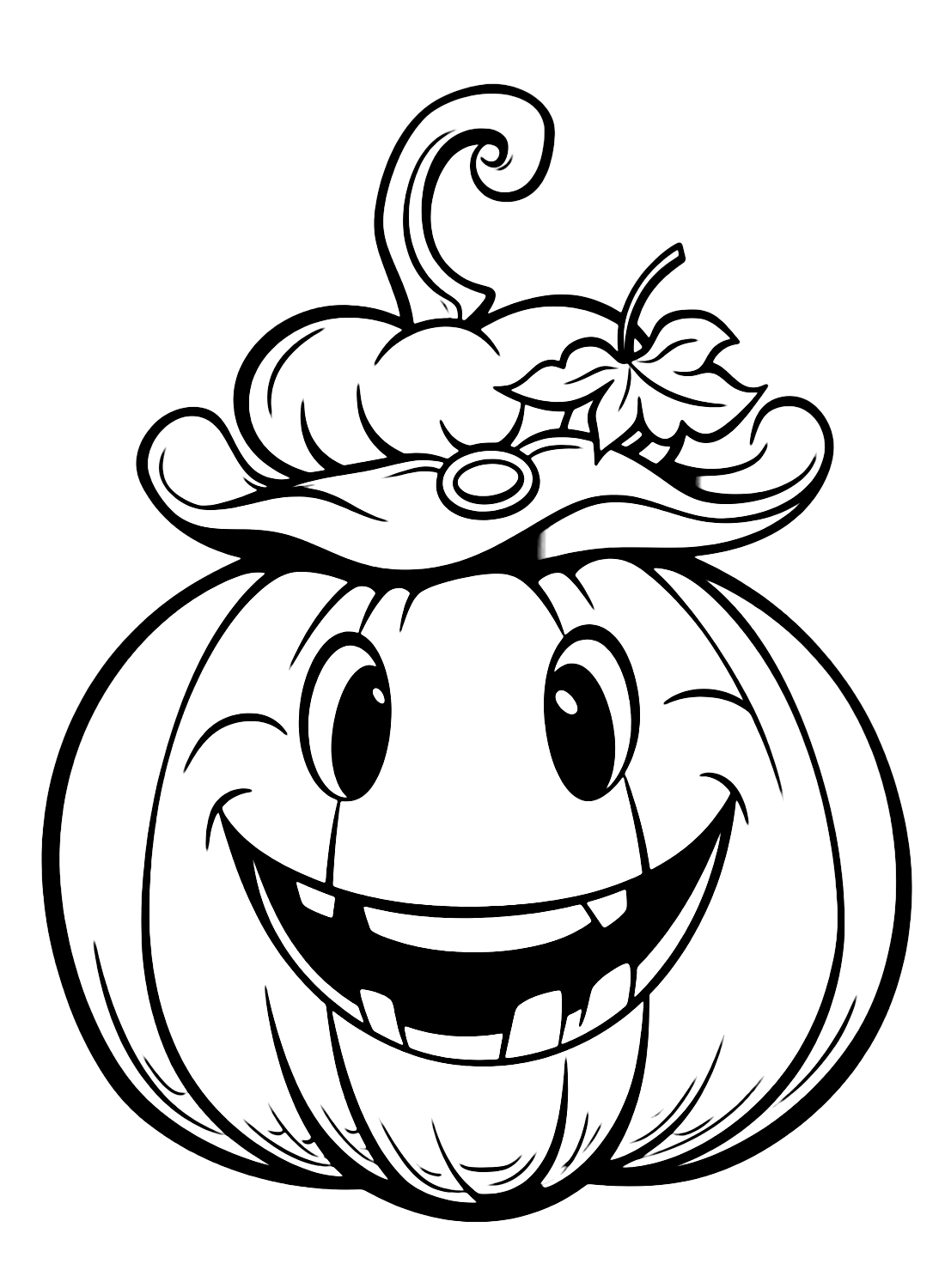 Free Pumpkin Coloring Pages