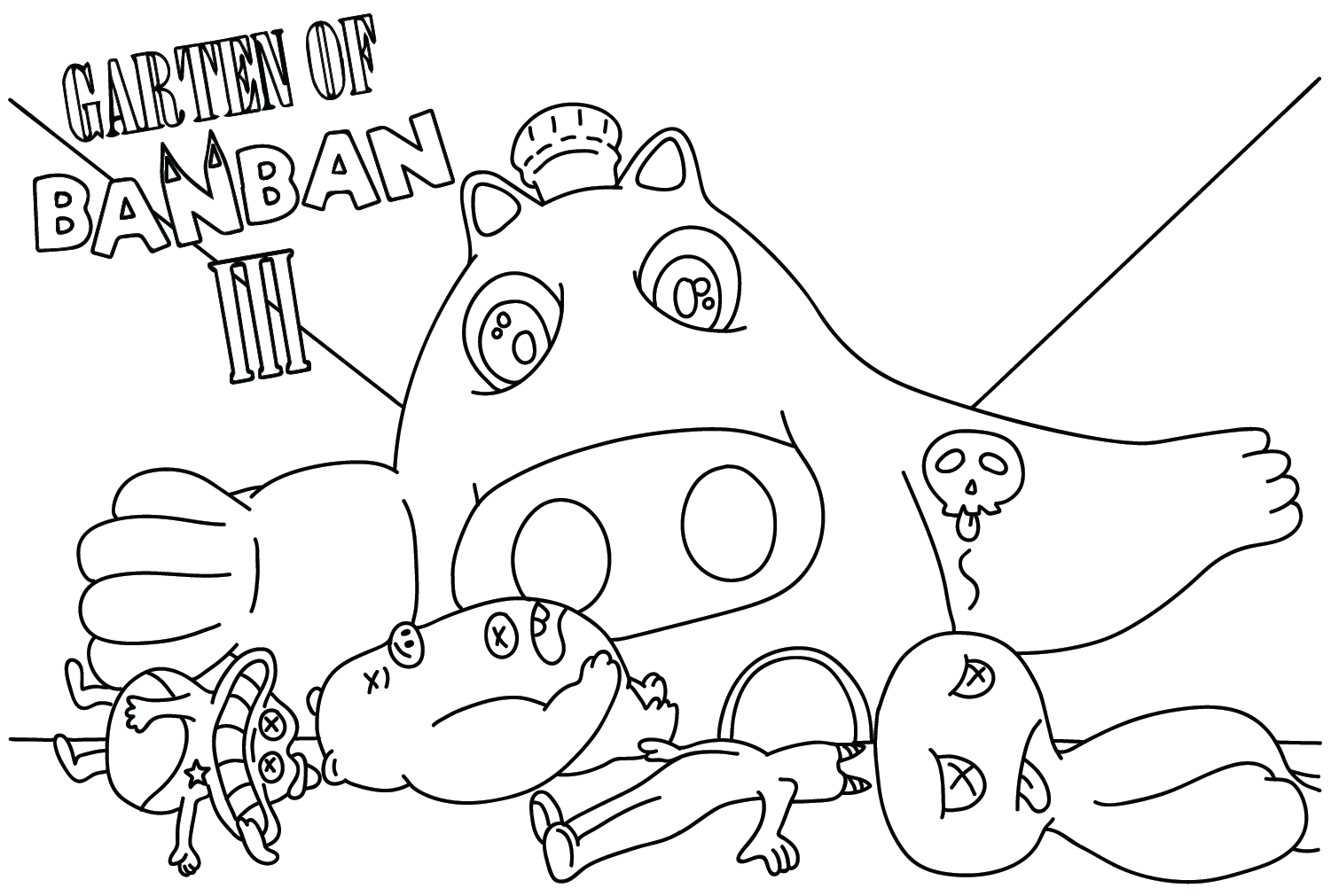 23 Garden Of Banban Coloring Pages AngeliqueSadie